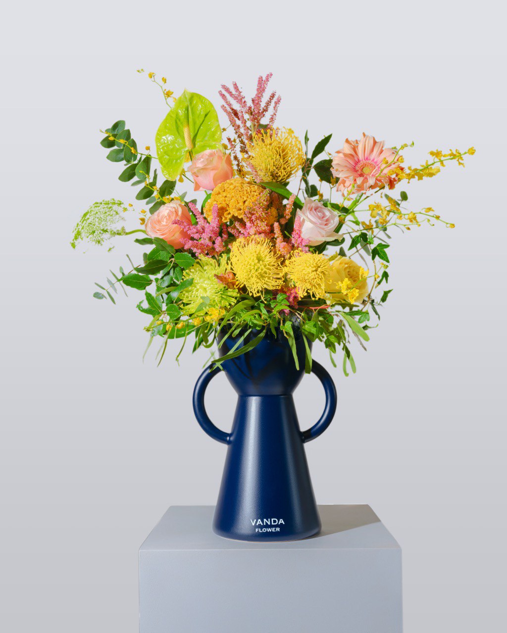 Send healing energy through refined floral elegance