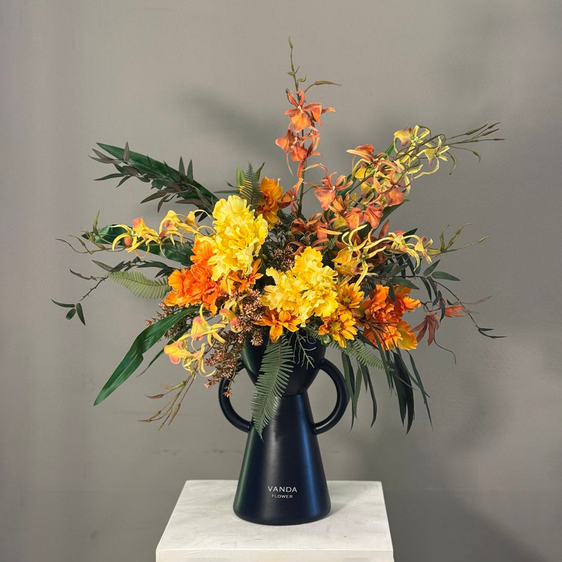 A curated selection of bespoke floral arrangements, crafted with precision and elegance to elevate any occasion