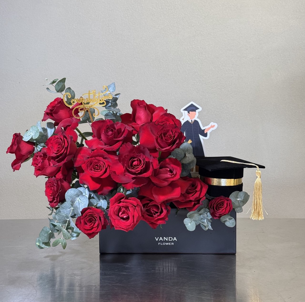 Celebrate achievement with our modern and elegant Graduation bouquets